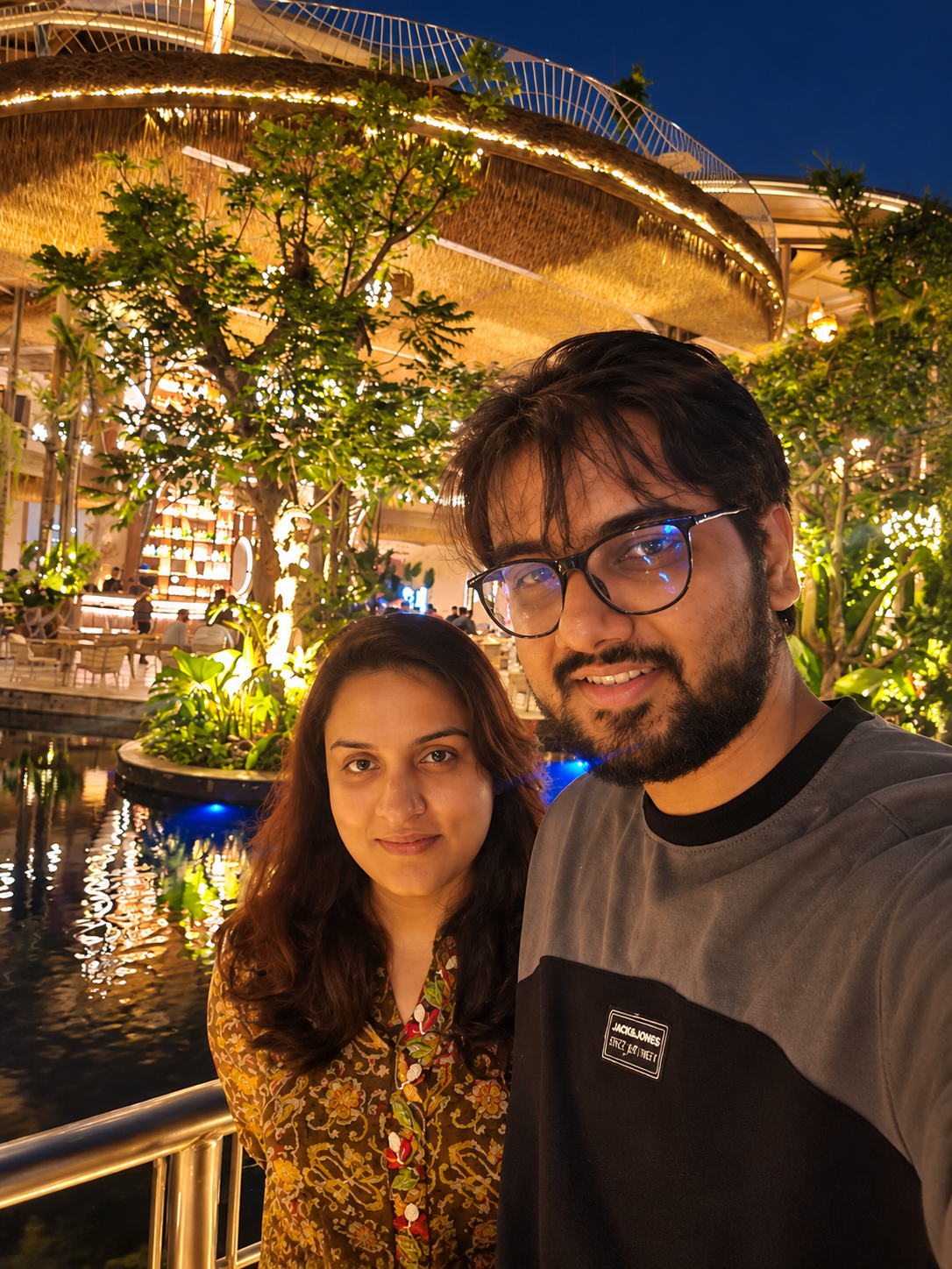 Divya and Tushar together