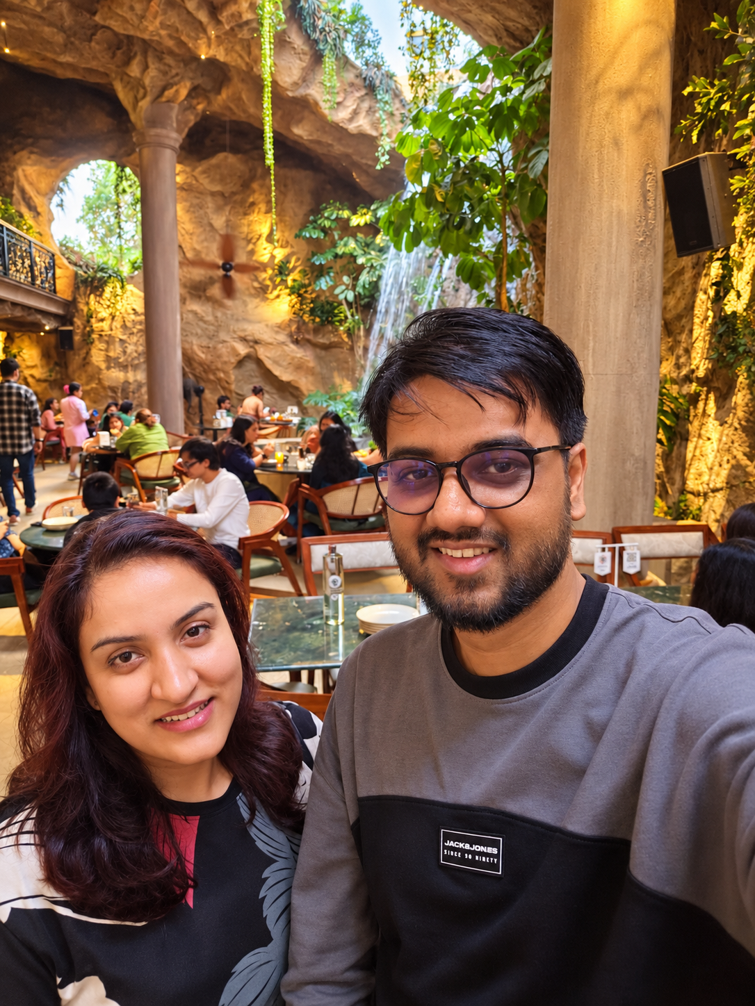 Divya and Tushar together